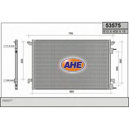 Photo Condenser, air conditioning AHE 53575