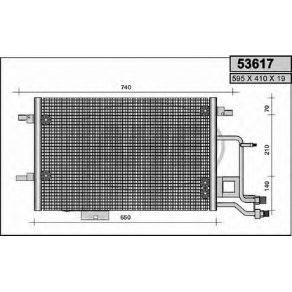 Photo Condenser, air conditioning AHE 53617