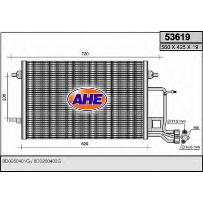 Photo Condenser, air conditioning AHE 53619
