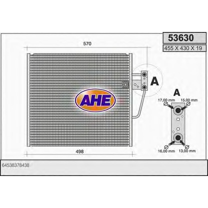Photo Condenser, air conditioning AHE 53630