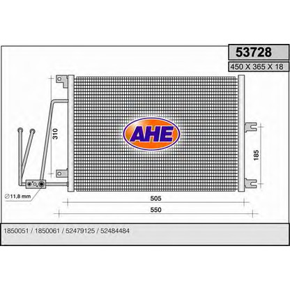 Photo Condenser, air conditioning AHE 53728