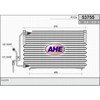 Photo Condenser, air conditioning AHE 53755