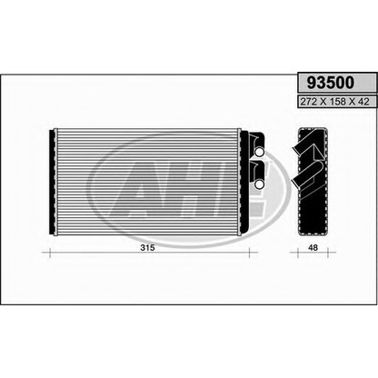 Foto Radiador de calefacción AHE 93500