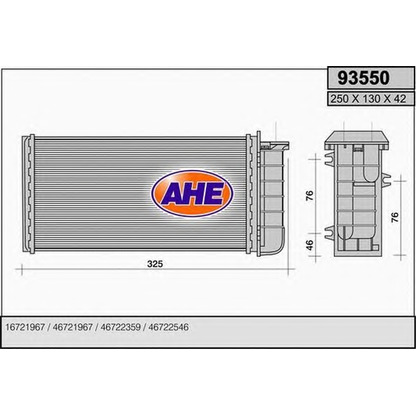 Foto Radiador de calefacción AHE 93550