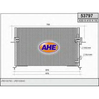 Photo Condenser, air conditioning AHE 53797