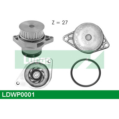 Фото Водяной насос LUCAS LDWP0001