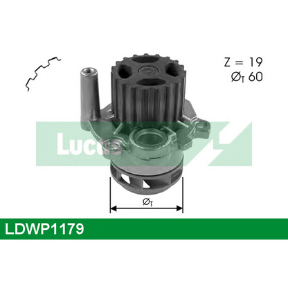 Photo Water Pump LUCAS LDWP1179