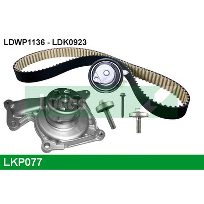 Photo Water Pump & Timing Belt Kit LUCAS LKP077