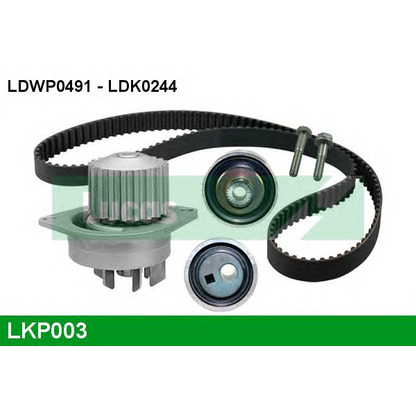 Photo Water Pump & Timing Belt Kit LUCAS LKP003