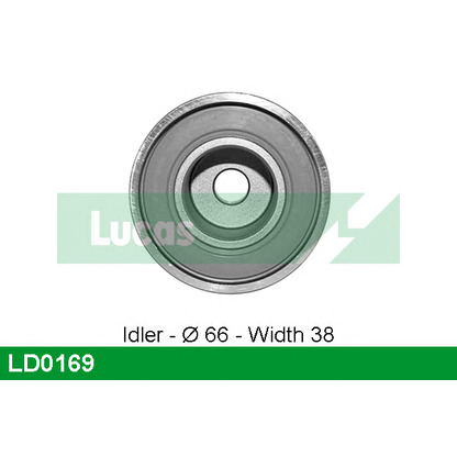Photo Deflection/Guide Pulley, timing belt LUCAS LD0169