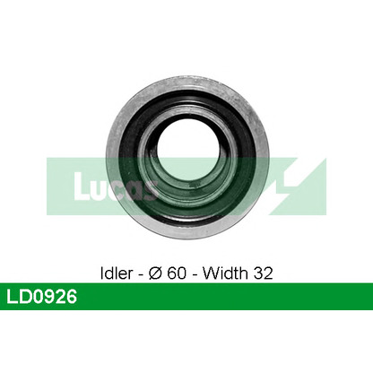Photo Deflection/Guide Pulley, timing belt LUCAS LD0926