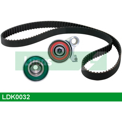 Photo Deflection/Guide Pulley, timing belt LUCAS LDK0032