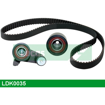 Photo Deflection/Guide Pulley, timing belt LUCAS LDK0035