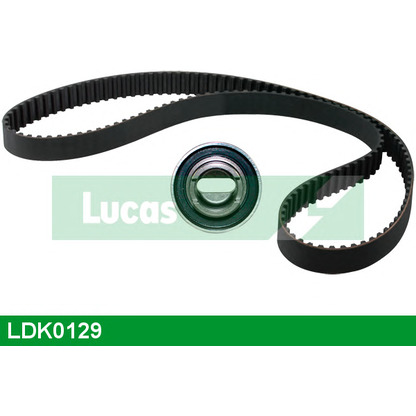 Photo Tensioner Pulley, timing belt LUCAS LDK0129