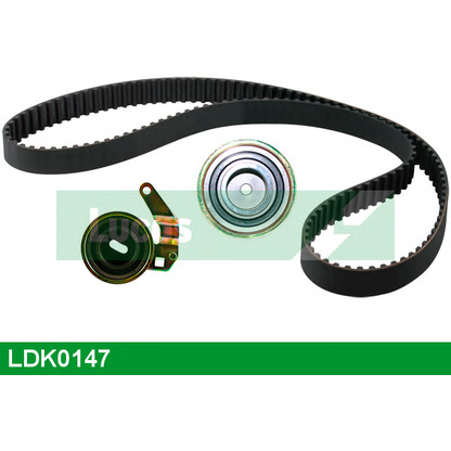 Photo Deflection/Guide Pulley, timing belt LUCAS LDK0147