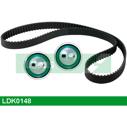 Photo Tensioner Pulley, timing belt LUCAS LDK0148