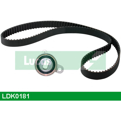 Photo Tensioner Pulley, timing belt LUCAS LDK0181