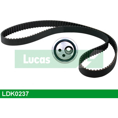 Photo Tensioner Pulley, timing belt LUCAS LDK0237