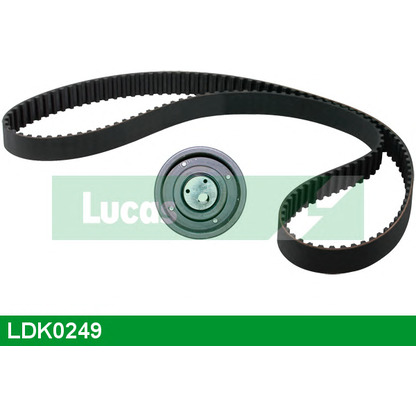 Photo Tensioner Pulley, timing belt LUCAS LDK0249