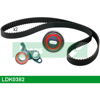 Photo Timing Belt LUCAS LDK0382