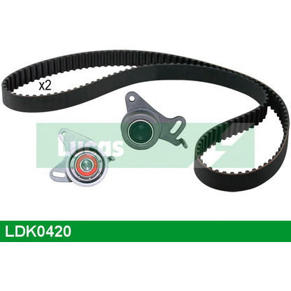 Photo Timing Belt Kit LUCAS LDK0420