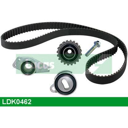Photo Deflection/Guide Pulley, timing belt LUCAS LDK0462