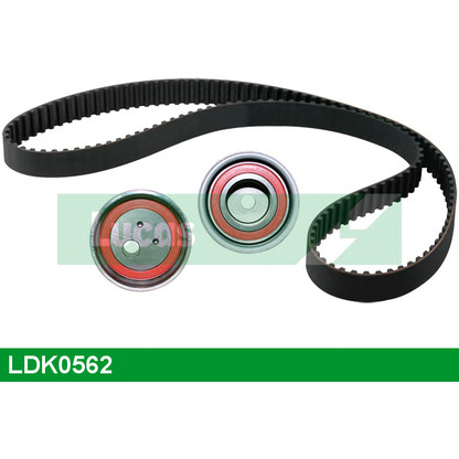 Photo Deflection/Guide Pulley, timing belt LUCAS LDK0562