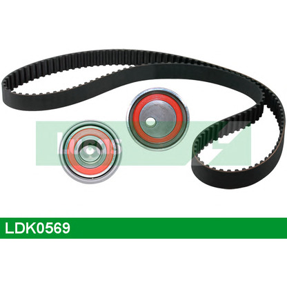 Photo Deflection/Guide Pulley, timing belt LUCAS LDK0569