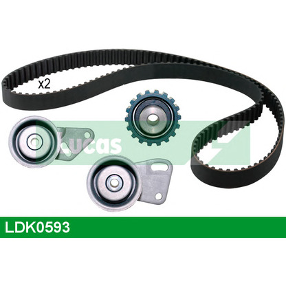 Photo Timing Belt LUCAS LDK0593