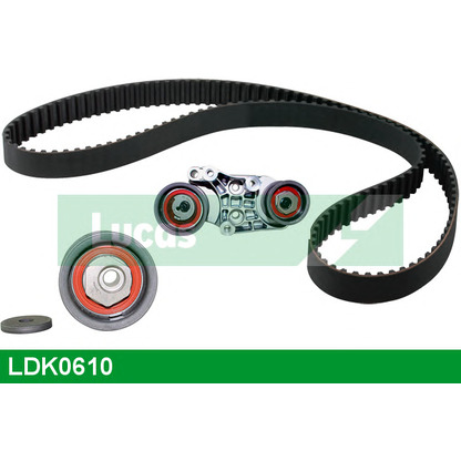 Photo Deflection/Guide Pulley, timing belt LUCAS LDK0610