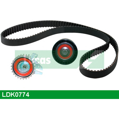 Photo Deflection/Guide Pulley, timing belt LUCAS LDK0774