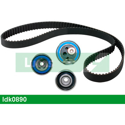 Photo Deflection/Guide Pulley, timing belt LUCAS LDK0890