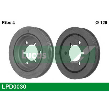 Zdjęcie Koło pasowe, wał korbowy LUCAS LPD0030