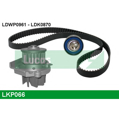 Photo Water Pump & Timing Belt Kit LUCAS LKP066