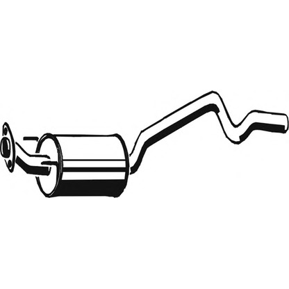 Фото Средний глушитель выхлопных газов ASMET 05075