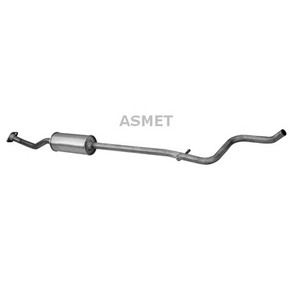 Photo Middle Silencer ASMET 09062