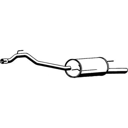 Фото Глушитель выхлопных газов конечный ASMET 04071