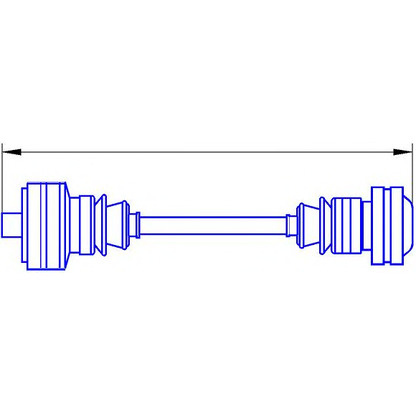 Photo Drive Shaft SERCORE 12384