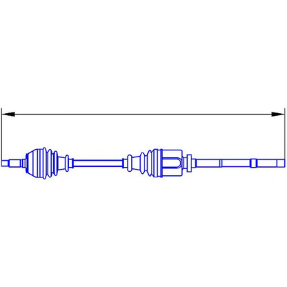 Photo Arbre de transmission SERCORE 12689