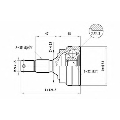 Foto Kit giunti, Semiasse STATIM C263