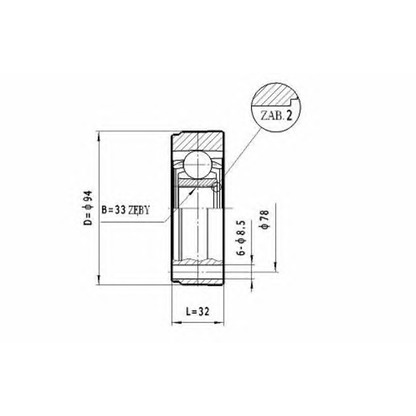 Foto Kit giunti, Semiasse STATIM CW051