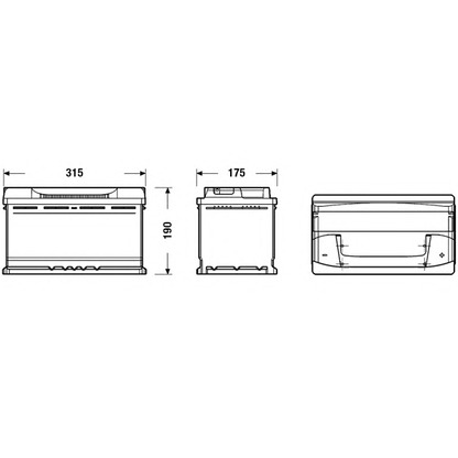 Foto Batería de arranque; Batería de arranque DETA DB800