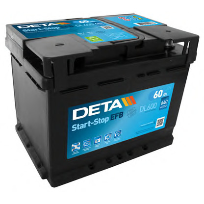 Photo Starter Battery; Starter Battery DETA DL600