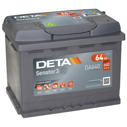 Photo Batterie de démarrage; Batterie de démarrage DETA DA640