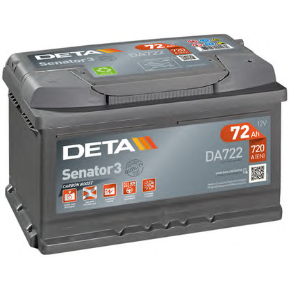 Photo Starter Battery; Starter Battery DETA DA722