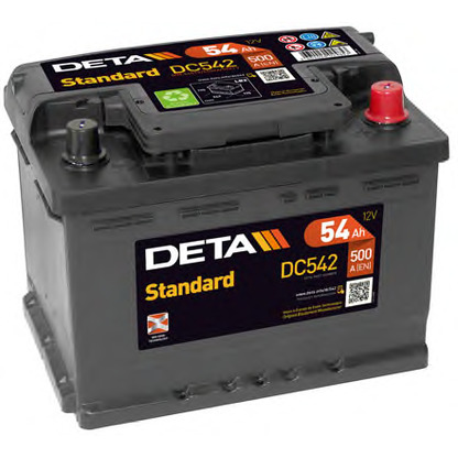 Photo Starter Battery; Starter Battery DETA DC542