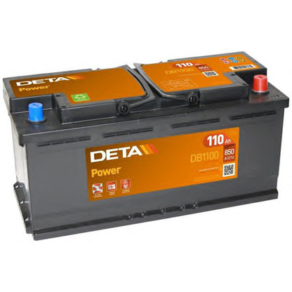 Photo Starter Battery; Starter Battery DETA DB1100