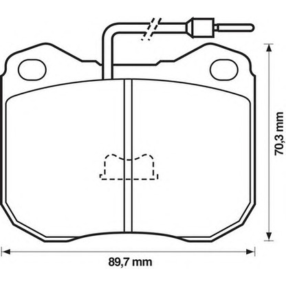 Foto Kit pastiglie freno, Freno a disco STOP 571228S