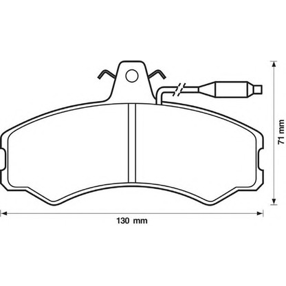 Foto Kit pastiglie freno, Freno a disco STOP 571304S