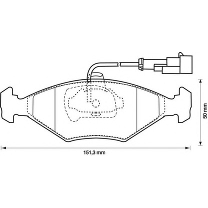 Foto Kit pastiglie freno, Freno a disco STOP 573109S